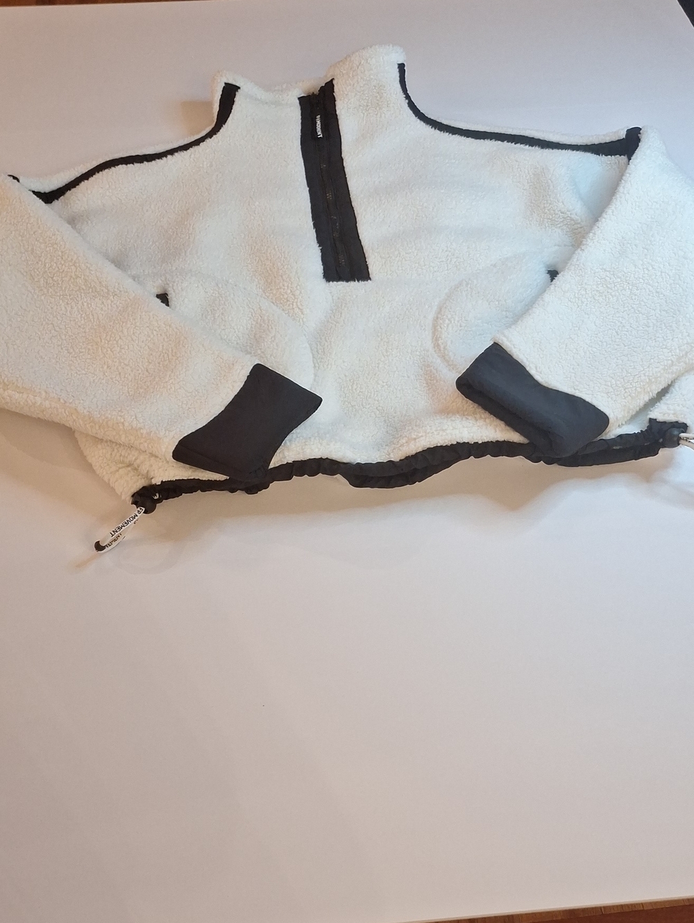 #238 NWOT Free People Fleece Pullover  Size XS